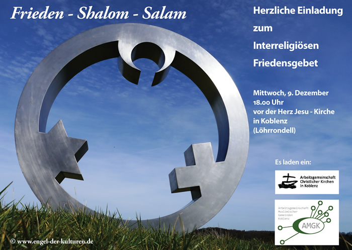 plakat friedensgebet ko web
